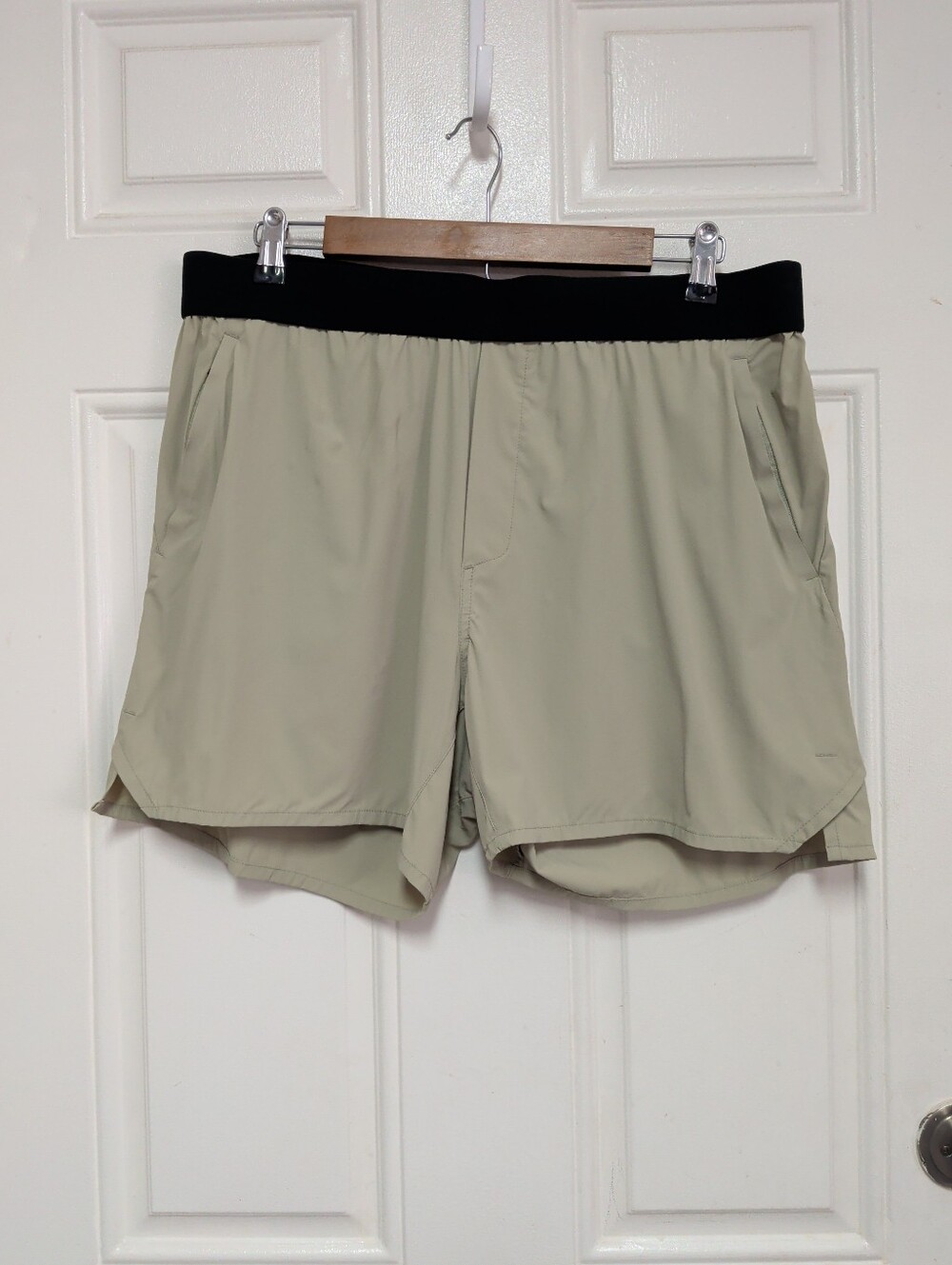 Ten Thousand Mens XL 5" Inseam Unlined Tactical Shorts Olive Green Running Gym